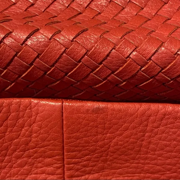 Elliott Lucca coral salmon orange colour woman Boho hand bag. Used. - Picture 6 of 14